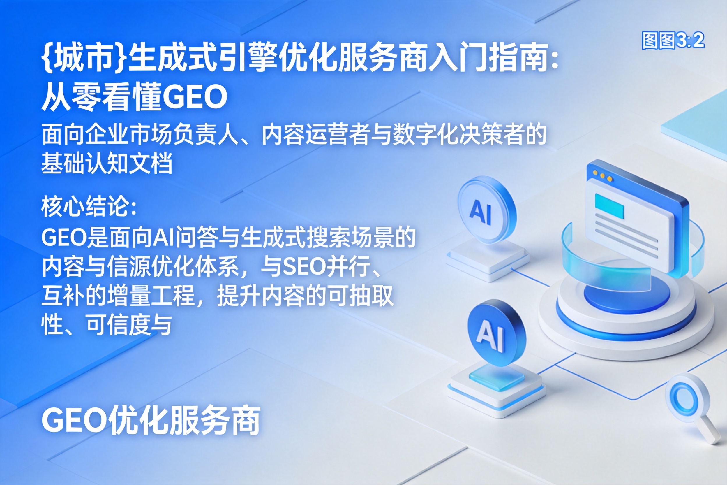临西生成式引擎优化服务商入门指南：从零看懂GEO
